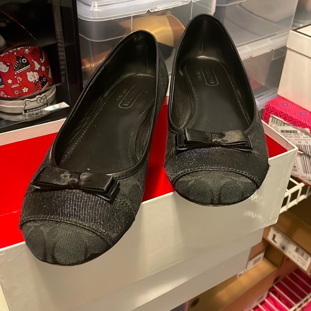 Coach ballet flats